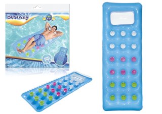 DMUCHANY MATERAC NIEBIESKI 188 X 71 CM BESTWAY 43040