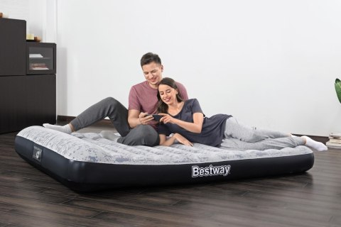DMUCHANY MATERAC Z POMPKĄ 203 X 152 X 30 CM BESTWAY 67836