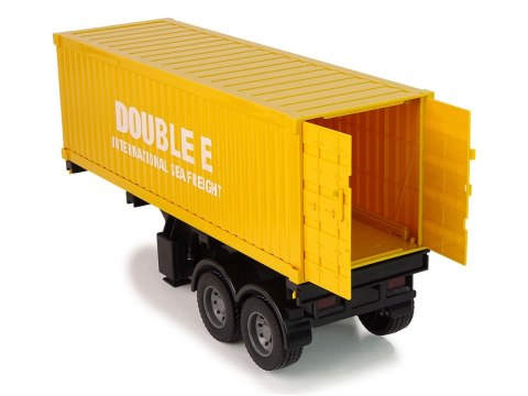 DUŻA CIĘŻARÓWKA R/C MERCEDES AROCS NIEBIESKA 1:20 KONTENER 58 CM DŁUGOŚCI