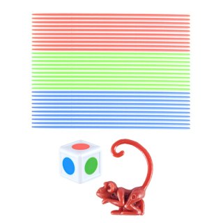 GRA ZRĘCZNOŚCIOWA RODZINNA SKACZĄCE SPADAJĄCE MAŁPKI PALMA 30CM