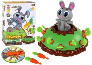 GRA ZRĘCZNOŚCIOWA WYRWIJ MARCHEWKI SKACZĄCY KRÓLIK TARCZA