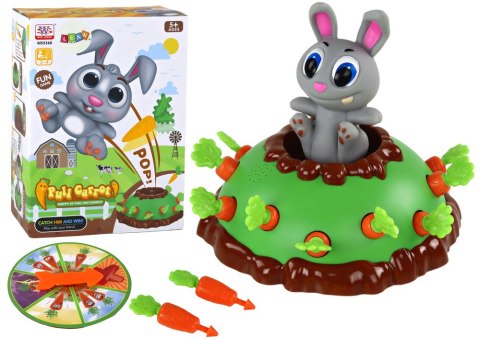 GRA ZRĘCZNOŚCIOWA WYRWIJ MARCHEWKI SKACZĄCY KRÓLIK TARCZA