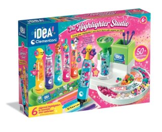 IDEA ART ZESTAW FABRYKA MARKERÓW ZAKREŚLACZY 6 SZTUK CLEMENTONI 18127