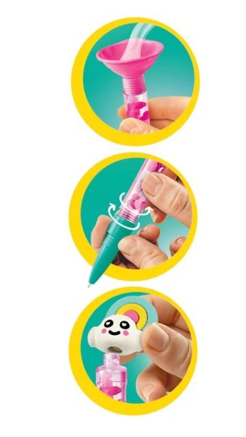 IDEA ART ZESTAW MINI FABRYKA FANTAZYJNYCH DŁUGOPISÓW CLEMENTONI 18831