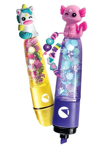 IDEA ART ZESTAW MINI FABRYKA MARKERÓW ZAKREŚLACZY MAGICZNE ZWIERZĘTA CLEMENTONI 18167