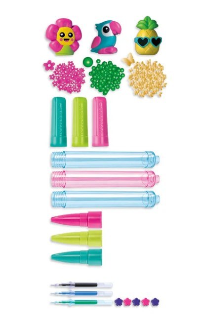 IDEA ART ZESTAW MINI FABRYKA TROPIKALNYCH DŁUGOPISÓW CLEMENTONI 18830