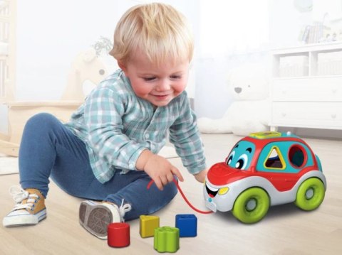 INTERAKTYWNE AUTKO SORTER KSZTAŁTY I KOLORY JĘZYK POLSKI I ANGIELSKI CLEMENTONI 50808