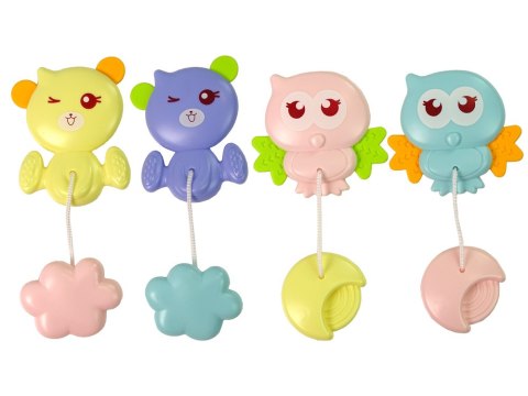 KARUZELA DO ŁÓŻECZKA PROJEKTOR PILOT MELODIE ODGŁOSY ZWIERZĄT NIEBIESKI