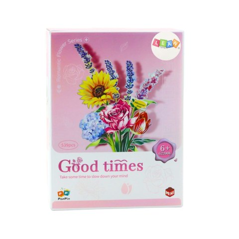 KLOCKI KONSTRUKCYJNE BUKIET KWIATÓW KOMPOZYCJA 539 EL.