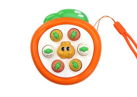 MINI GRA ZRĘCZNOŚCIOWA WAC A MOLE MARCHEWKI POMARAŃCZOWA