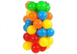 PIŁKI DO SUCHEGO BASENU W SIATCE 50 SZT 7CM