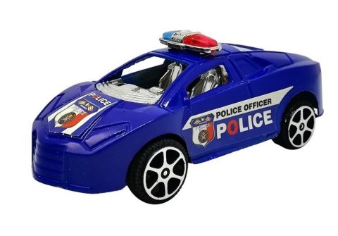 ZESTAW AUTEK SAMOCHODZIKÓW POLICJA STRAŻ Z NAPĘDEM 6 SZT