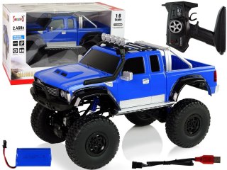 AUTO OFF- ROAD R/C 2.4G CLIMBING CAR 1:8 NIEBIESKIE 4X4