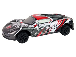 AUTO SPORTOWE R/C 1:8 SZARY BIAŁY