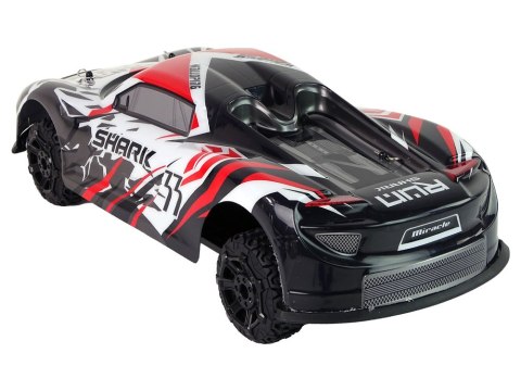 AUTO SPORTOWE R/C 1:8 SZARY BIAŁY