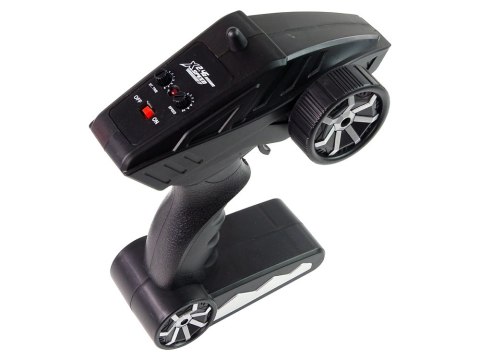 AUTO SPORTOWE R/C 1:8 SZARY BIAŁY