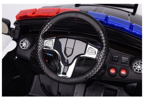 AUTO NA AKUMULATOR SAMOCHÓD POLICYJNY BIAŁY