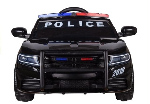 AUTO NA AKUMULATOR SAMOCHÓD POLICYJNY CZARNY