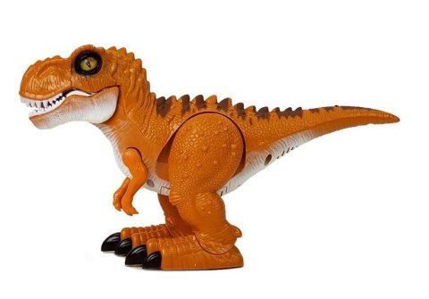 DINOZAUR ZDALNIE STEROWANY R/C BRĄZ DŹWIĘK ŚWIATŁO TYRANOZAUR