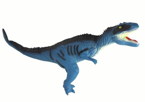 DUŻA FIGURKA DINOZAUR TYRANOZAUR DŹWIĘK 41 CM NIEBIESKI LUB POMARAŃCZOWY