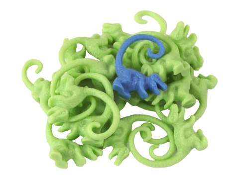 GRA ZRĘCZNOŚCIOWA RODZINNA SPADAJĄCE DINOZAURY WIEŻA PATYCZKI