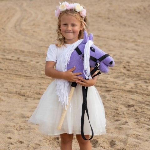 HOBBY HORSE SKIPPI A5 - LAWENDOWY FIOLETOWY - PREZENT DLA DZIEWCZYNKI