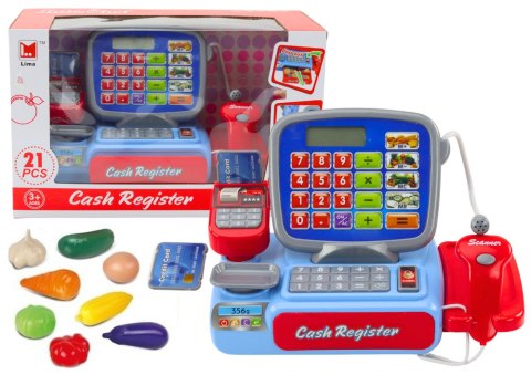 KASA SKLEPOWA CZYTNIK KALKULATOR DŹWIĘKI