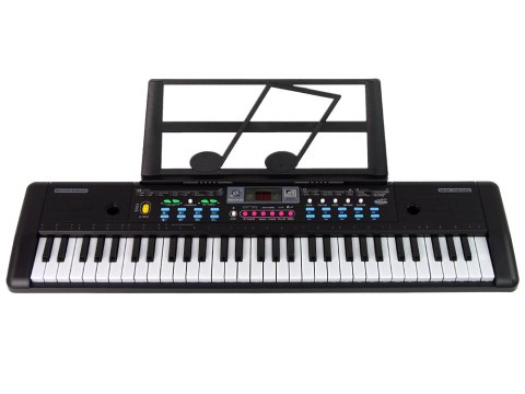 KEYBOARD MQ-6112 MIKROFON UCHWYT NA NUTY 61 KLAWISZY