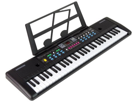 KEYBOARD MQ-6112 MIKROFON UCHWYT NA NUTY 61 KLAWISZY