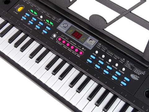 KEYBOARD MQ-6112 MIKROFON UCHWYT NA NUTY 61 KLAWISZY