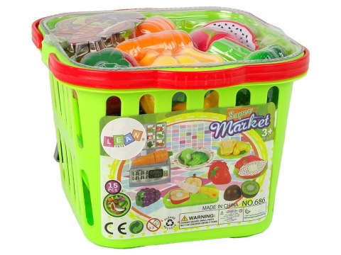 KOSZYCZEK Z WARZYWAMI DO KROJENIA WAGA SKLEPOWA