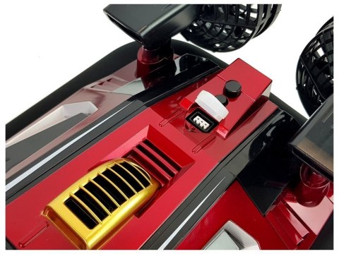 ŁÓDŹ PODUSZKOWIEC ZDALNIE STEROWANY 2.4G 20 KM/H CZERWONY