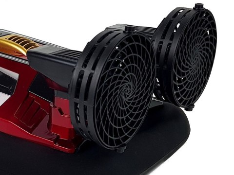 ŁÓDŹ PODUSZKOWIEC ZDALNIE STEROWANY 2.4G 20 KM/H CZERWONY