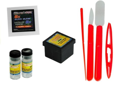 MIKROSKOP DLA DZIECI AKCESORIA 80X 200X 450X