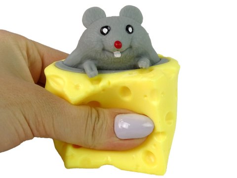 MYSZ W SERZE GNIOTEK SQUISHY MYSZKA SENSORYCZNA POP IT