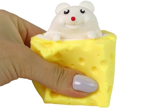 MYSZ W SERZE GNIOTEK SQUISHY MYSZKA SENSORYCZNA POP IT