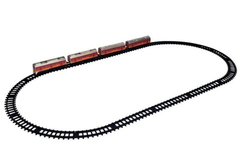 POCIĄG KOLEJKA TORY NA BATERIE 33 ELEMENTÓW