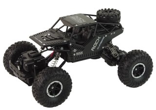 POJAZD RC ROVER 1:16 AUTO CZARNE ZDALNIE STEROWANE NA PILOT