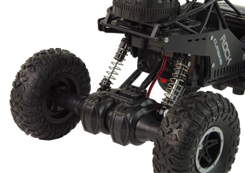 POJAZD RC ROVER 1:16 AUTO CZARNE ZDALNIE STEROWANE NA PILOT