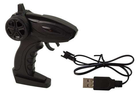 POJAZD RC ROVER 1:16 AUTO CZARNE ZDALNIE STEROWANE NA PILOT