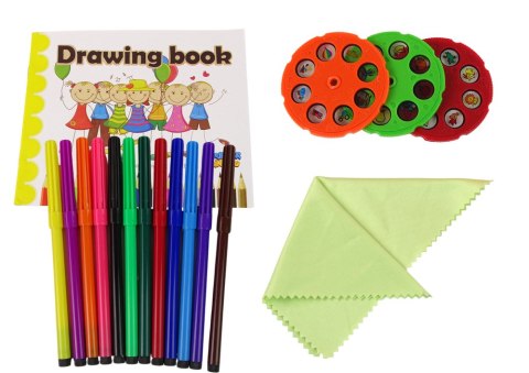 TABLICA PROJEKTOR RZUTNIK DO NAUKI RYSOWANIA DINOZAUR ŻÓŁTY