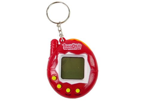 TAMAGOTCHI W JAJKU GRA ELEKTRONICZNE ZWIERZĄTKO CZERWONE