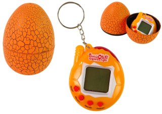 TAMAGOTCHI W JAJKU GRA ELEKTRONICZNE ZWIERZĄTKO POMARAŃCZOWE