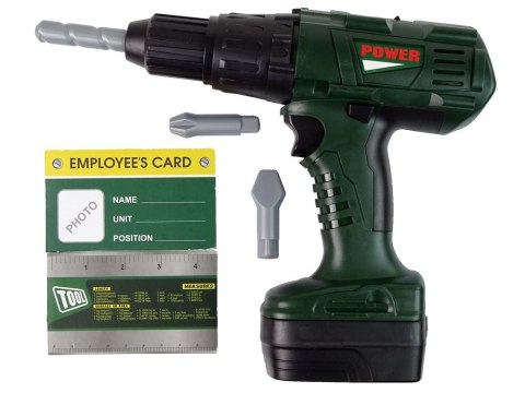 WIERTARKA DLA MAJSTERKOWICZA ZIELONA WIERTŁA NA BATERIE