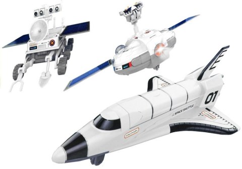 ZESTAW KREATYWNY KOSMICZNY SOLARNY 3W1 ŁAZIK DIY