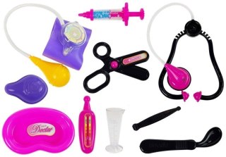 ZESTAW LEKARZA W TORBIE Z AKCESORIAMI STETOSKOP