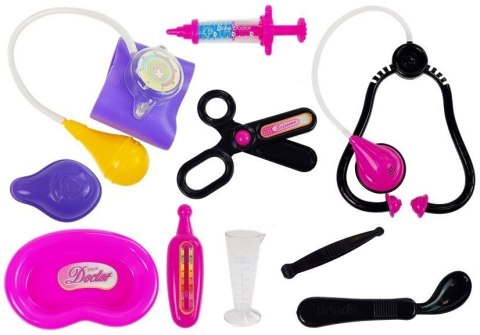 ZESTAW LEKARZA W TORBIE Z AKCESORIAMI STETOSKOP