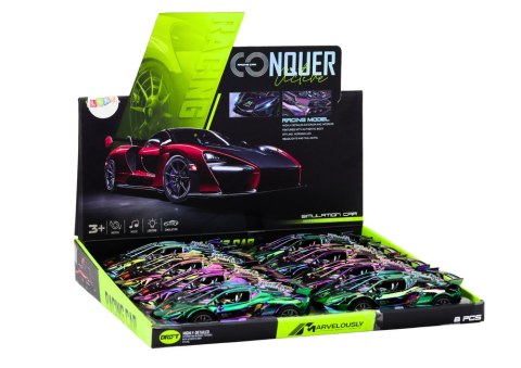 AUTKO SPORTOWE ŚWIATŁA DŹWIĘKI KOLOROWE KAMELEON