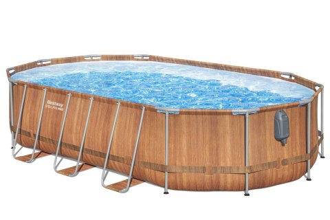 BASEN OGRODOWY STELAŻOWY BESTWAY 56719 POWER STEEL 610 X 366 X 122 CM