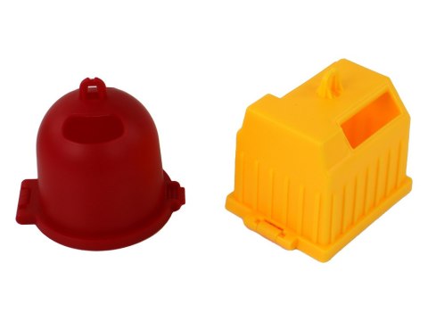 CIĘŻARÓWKA ŚMIECIARKA Z DŹWIGIEM NAPĘD FRYKCYJNY DŹWIĘKI POMARAŃCZOWA 1:16